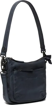 Produktbild von The Chesterfield Brand Leder Schultertasche Umhängetasche Caroline Shoulderbag Navy dunkelblau