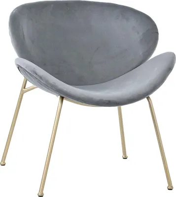 Image de Ensemble de 2 chaises de salle à manger - Chaises élégantes en velours - avec pieds en métal doré - Design t confortable