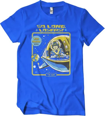Produktbild von So Long Losers T-Shirt - Medium - Blue