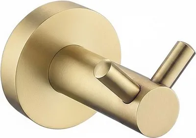 Image de Patère De Salle De Bain REA 5605 Leo Brush Gold 5X7X5Cm