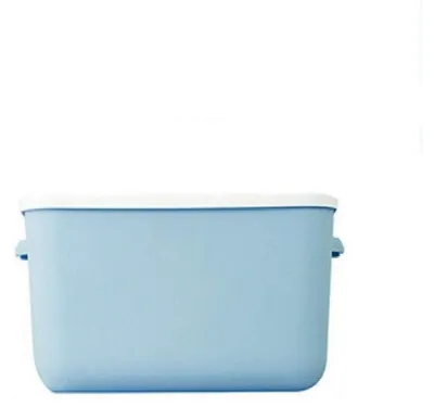Image de Boîte de rangement en plastique - Robuste, empilable, 10 litres, idéale pour le rangement de vêtements