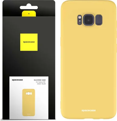 Image de Coque en silicone SPACECASE Coque en silicone pour Galaxy S8+ Jaune