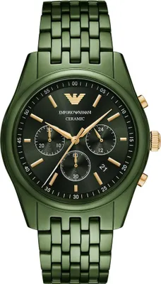 Produktbild von Zegarek męski EMPORIO ARMANI AR70017 zielony klasyczny