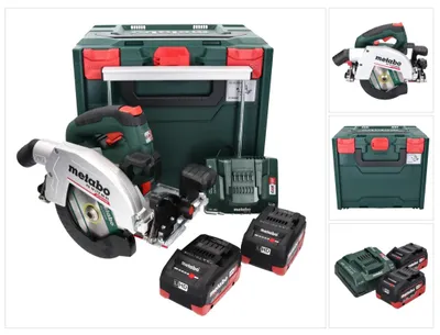 Produktbild von Metabo Akku-Handkreissäge KS 18 LTX 66 BL metaBOX 340 - 18V 2x8Ah LiHD + ASC 145