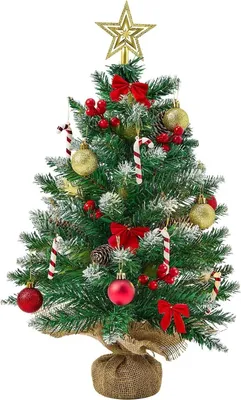 Produktbild von Mini-Weihnachtsbaum mit Schnee