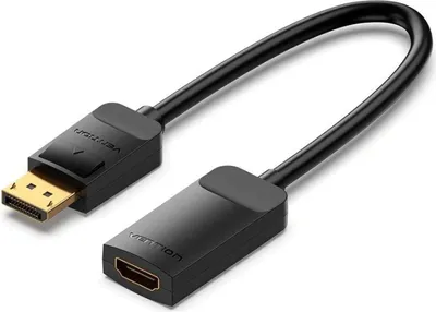 Produktbild von Vention HBZBB, 0,15 m, DisplayPort, HDMI Typ A (Standard), Männlich, Weiblich, Gerade