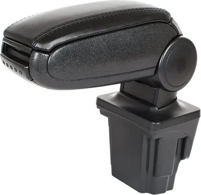 Produktbild von Mittelarmlehne Armlehne KLAPPBAR Leder Schwarz für Seat Leon II 1P ab 2005-2012