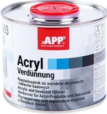 Produktbild von APP 2K Acryl Verdünnung AVN normal, 500ml