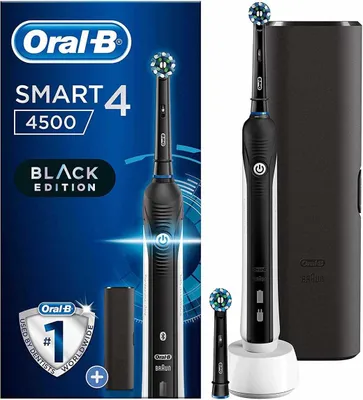 Produktbild von Oral-B Smart 4 45 Elektrische Zahnbürstenköpfe Cross Action 3 Modi Dentalpflege