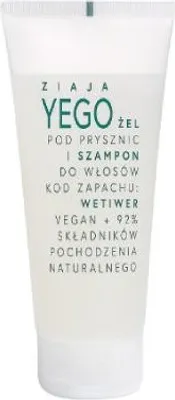 Produktbild von Ziaja Yego 2-in-1 Pflege Shampoo & Duschgel, 200 ml, für frisches und vitalisiertes Haar