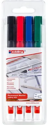 Immagine prodotto di Edding - Pennarello 400 creativo rotondo 1 mm, assortiti | 10 pezzi