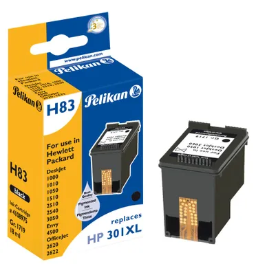 Produktbild von Pelikan Patrone HP301XL black remanufactured retail