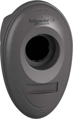 Produktbild von Schneider Electric Leergehäuse 1 Einbaustelle Dark-Grey ZBRM01 1 St