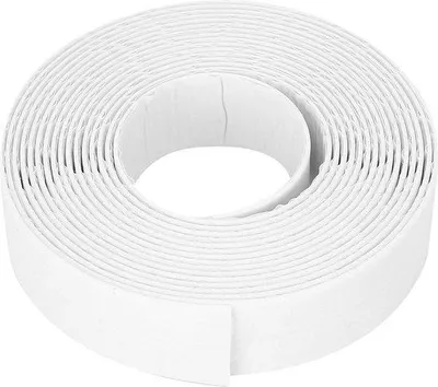 Obrázek produktu pro Vodotěsná těsnicí páska 22 mm – bílá PE – těsnicí páska do koupelny a kuchyně