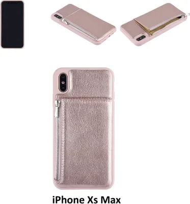 Image de Coque arrière pour iPhone Xs Max - Rose