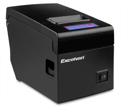 Bluetooth Thermodrucker 58 mm, 130 mm/s, USB, Android/iOS, schwarz