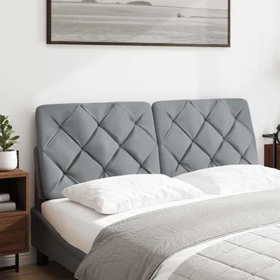 Immagine prodotto di Cuscino Testiera Grigio Chiaro 120 cm in Tessuto