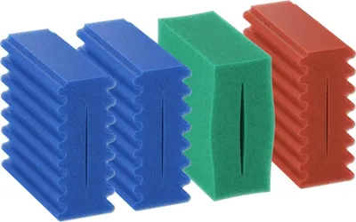 Produktbild von Teichfilter Schwammset Ersatzschwammset geeignet für Oase Biotec 5.1 - Biosmart 18000 Filter Teichfilter