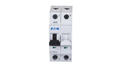 Produktbild von Eaton Leitungsschutzschalter, 1 A, 1p+N, Charakteristik: C 278659