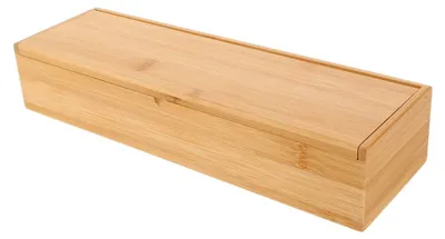 Produktbild von Küchenorganizer aus Holz für Besteck und Essstäbchen