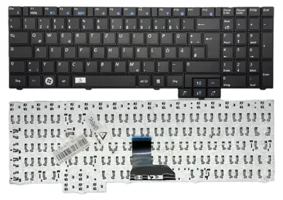 Immagine prodotto di TEDESCO - Tastiera nera compatibile con Samsung R719