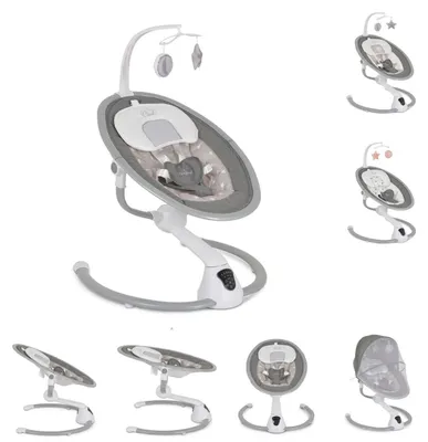 Produktbild von Cangaroo Swing Cloud Babywippe Musik Timer Mobile Schwingfunktion Fernbedienung