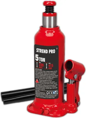 Obrázek produktu pro Zvedák TH90504S, 5 tun, hydraulický, v kufru