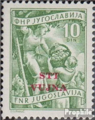 Produktbild von Briefmarken Triest - Zone B 1954 Mi 111 postfrisch Aufdruckausgabe