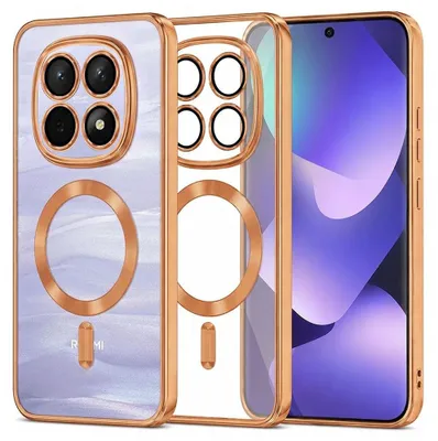 Zdjęcie produktu dla Techsuit etui Xiaomi Redmi Note 15 Redmi Note 15 Poco M8 5G - pomarańczowe