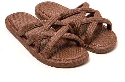 Immagine prodotto di BRASILERAS Infradito donna antiscivolo scarpe comode da spiaggia/piscina/urbano marrone - 40 EU-UBGES