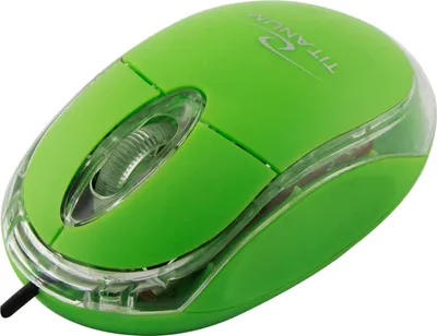 Produktbild von Titanum Raptor 3D Kabelgebundene optische Maus USB Grün