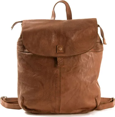 Produktbild von HAROLD'S Leder Freizeitrucksack Rucksack Submarine City Backpack Cognac braun