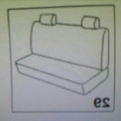 Obrázok produktu pre Sada poťahov na sedadlá do interiéru – rozmery 40 x 30 x 10 cm – zelená