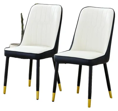 Imagen del producto de Sillas de comedor, diseño moderno, estructura de metal resistente, color