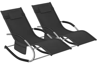 Produktbild von tectake® Sonnenliege Taya, ergonomisch, Schwingfunktion