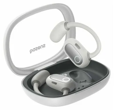 Produktbild von Baseus Eli Fit Open- Ear Headset Drahtlose Konnektivität/Musik USB Typ-C Bluetooth Weiß