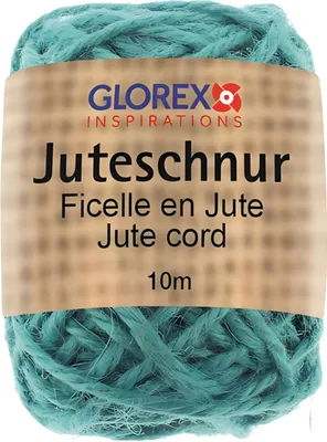 Produktbild von Juteschnur türkis 10m 7610877545813