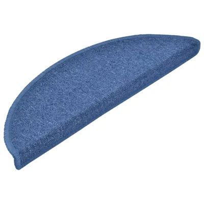 Produktbild von Stufenmatten 15 Stk. 56x17x3 cm Blau Halbrund