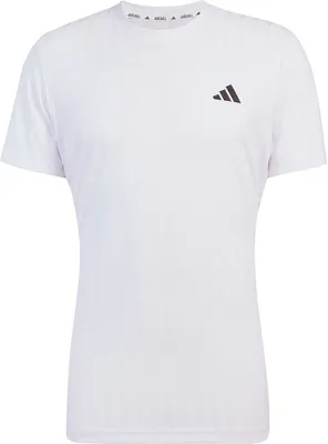 Produktbild von Adidas Freelift Tennisshirt Herren - Weiß  | Größe: S