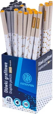 Zdjęcie produktu dla ASTRAPEN Ołówek Trójkątny HB - Elegancja i precyzja dla miłośników rysunku!