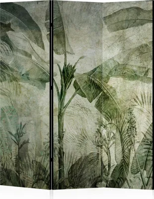 Produktbild von LUMASOUL Paravent einseitiger, Paravent Raumteiler Innen, Natur Motiv, 135x172 cm