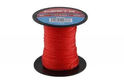 Produktbild von Mauerwerksschnur 50M, 1mm rot FESTA
