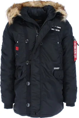 Produktbild von ALPHA INDUSTRIES - N3B Airborne Herren Parka, Größe:3XL, Alpha Industries Farben:Black