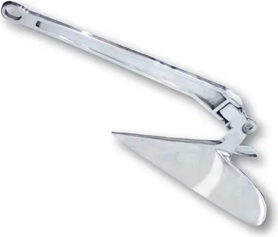 Produktbild von Lalizas Feuerverzinkter Cqr 15 Pflugscharanker Silber 15 kg Silber 15 kg