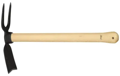 Produktbild von Idealspaten Doppelhäckchen Buchenstiel 40 cm