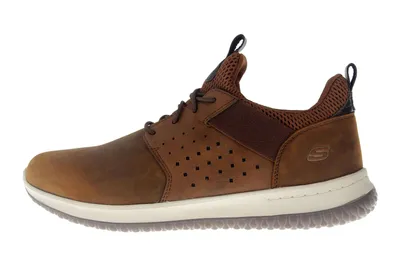 Produktbild von Skechers - "Delson Axton" Sneaker für Herren, Geöltes Leder PP15719 (45 EU) (Braun)