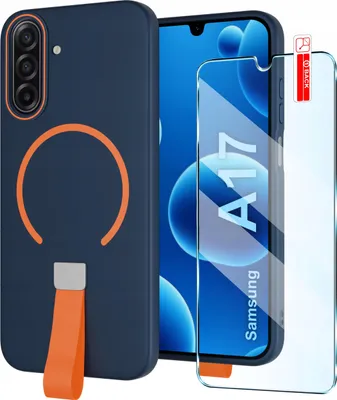 Immagine prodotto di Etui z Paskiem na palec Matowe do Samsung A17 5G |do MagSafe +Szkło