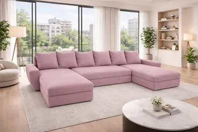 Produktbild von Couch Couchgarnitur PUMA Sofa Sofagarnitur mit Schlaffunktion und Bettkasten Polsterecke