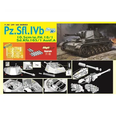 Produktbild von DRAGON 6982 Pz.Sfl. IVb 10,5 cm le. Fh 18/1 Sd Kfz 165/1