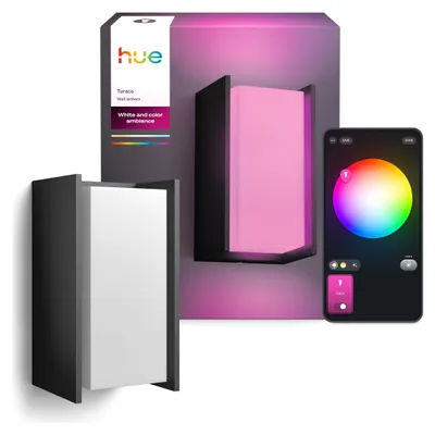 Obrázok produktu pre Philips Hue White and colour ambience 8721103118578, Bluetooth/Zigbee, Antracit, Hliník, E27, Multi, 8,1 W